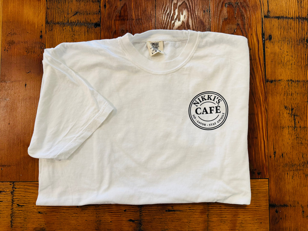 Nikki's Cafe Heavyweight T-shirt